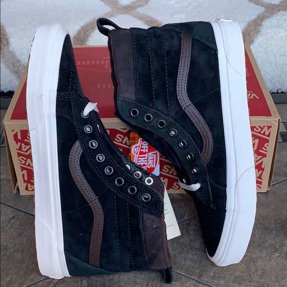 • VANS SK8-Hi Mte Black/Chocolate Torte Men’s - Picture 6 of 16